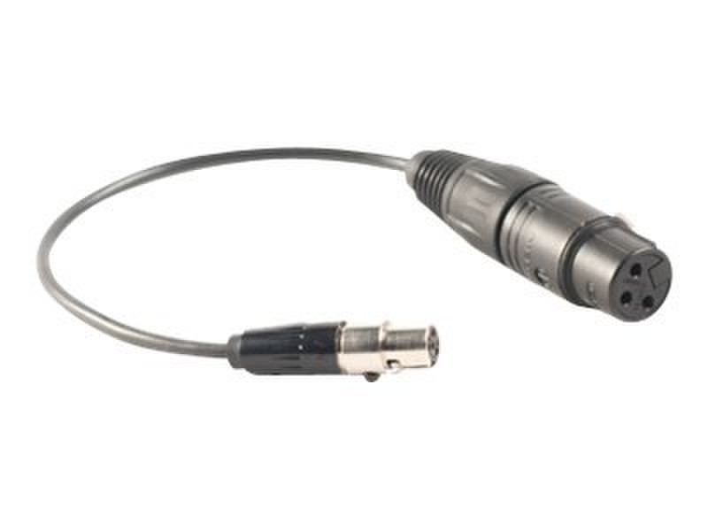 Anchor Audio 6000-XLR XLR (3 pin) mini-XLR Черный кабельный разъем/переходник