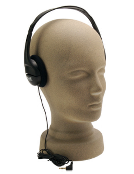 Anchor Audio Lightweight Headphone Ohraufliegend Kopfband Schwarz