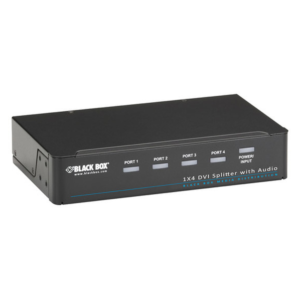 Black Box AVSP-DVI1X4 DVI video splitter