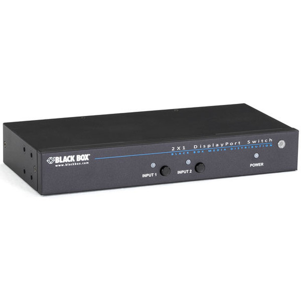 Black Box AVSW-DP2X1 DisplayPort коммутатор видео сигналов