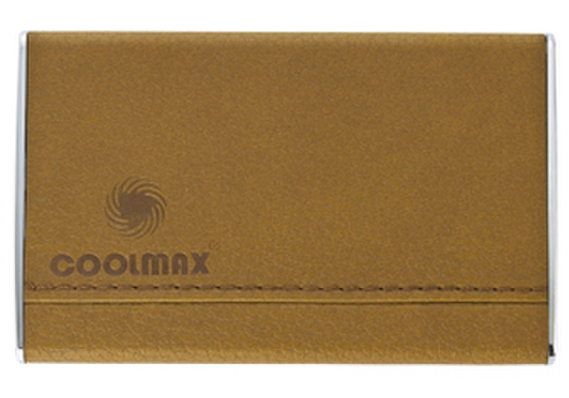 CoolMax HD-250CL-ESATA 2.5" USB powered Yellow storage enclosure