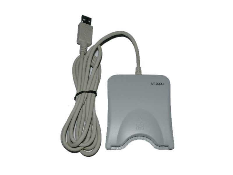TAA Products TAASCR USB 2.0 Grau Smart-Card-Lesegerät
