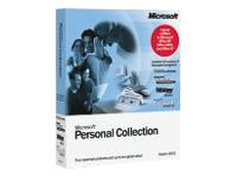 Microsoft MS Personal Collection 2002 NL CD W32