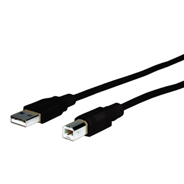 Comprehensive USB A/B, 3m 3m USB A USB B Schwarz