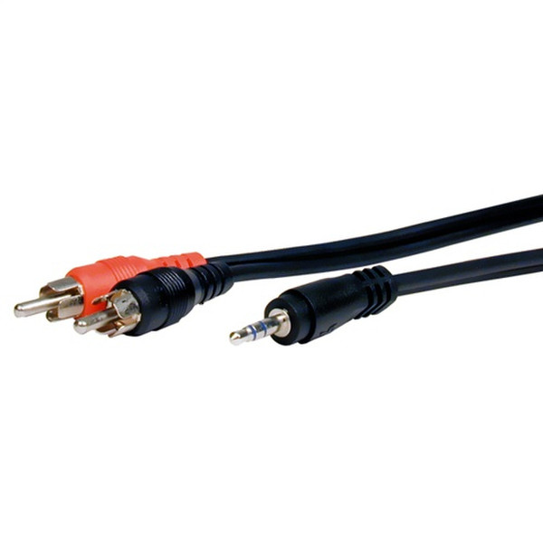 Comprehensive 3.5mm/RCA, 7.5m 7.5m 3.5mm 2 x RCA Black