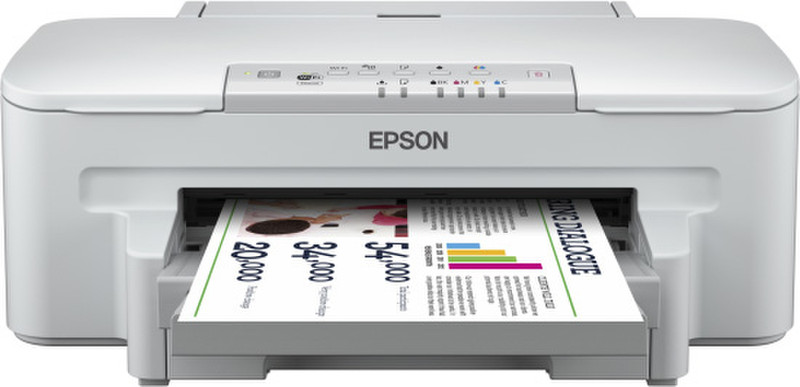 Epson WorkForce WF-3010DW Цвет 5760 x 1440dpi A4 Wi-Fi Белый струйный принтер