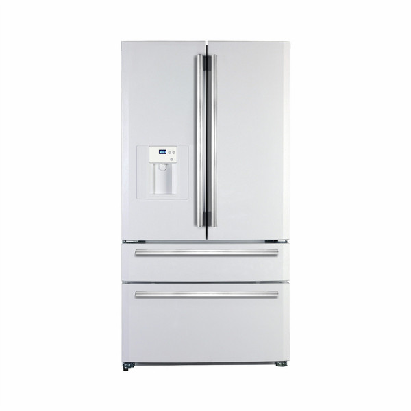 Haier HB21-FWRSSAA freestanding 510L A+ Stainless steel side-by-side refrigerator