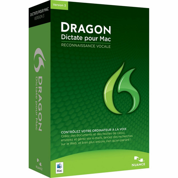 Nuance Dragon Dictate for Mac 3.0