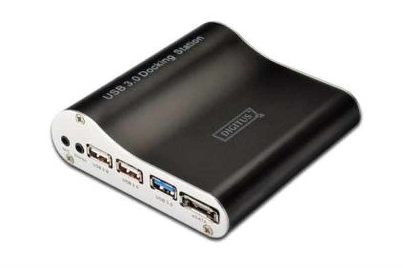 Digitus DA-70590 USB 2.0 Черный док-станция для ноутбука