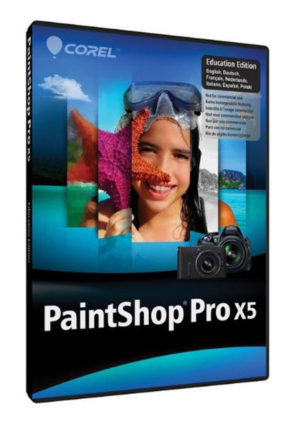 Corel PaintShop Pro X5, Education Edition Version 15