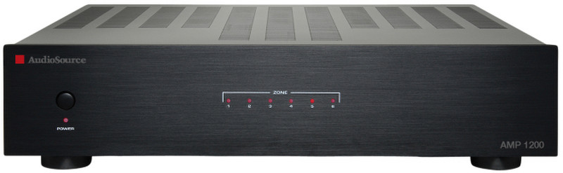 AudioSource AMP 1200 Дома Проводная Черный усилитель звуковой частоты