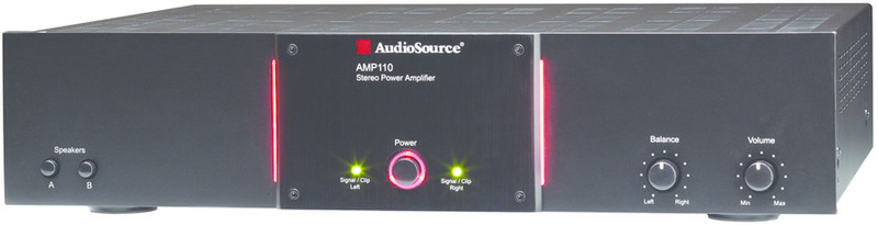 AudioSource AMP 110 2.0 Дома Проводная Черный усилитель звуковой частоты