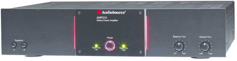 AudioSource AM P210 2.0 home Wired Black audio amplifier