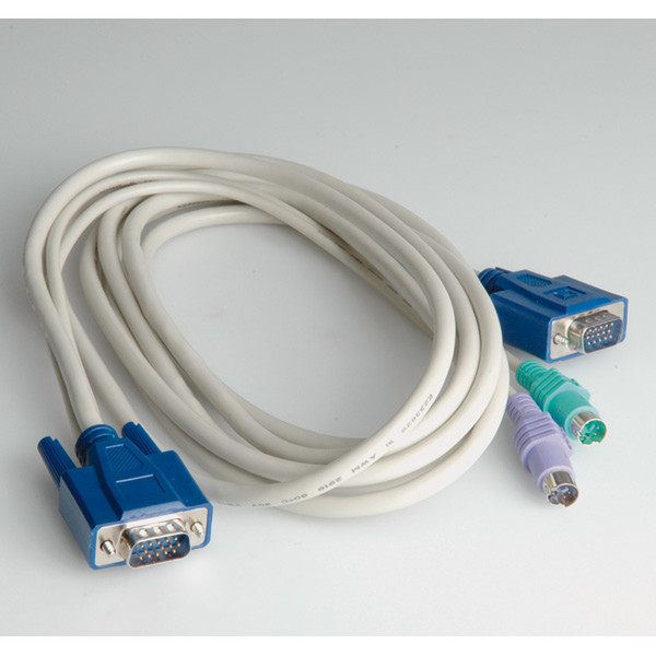 ROLINE KVM Cable Switch - PC, PS/2 1.8 m кабель клавиатуры / видео / мыши