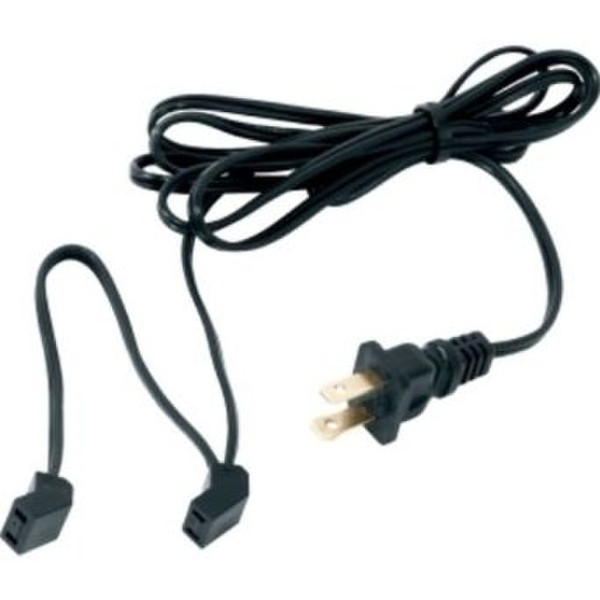 Accu-Tech FANCORD-2X1 1.8m Black power cable