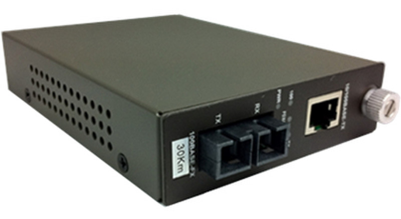 Amer Networks MRS-TX/FXSC30 Eingebaut 200Mbit/s Einzelmodus Netzwerk Medienkonverter