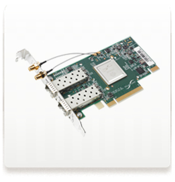 Solarflare Communications SFN6322F PCIe x8 Gen 2.0 2x SFP/SFP+ Cеребряный кабельный разъем/переходник