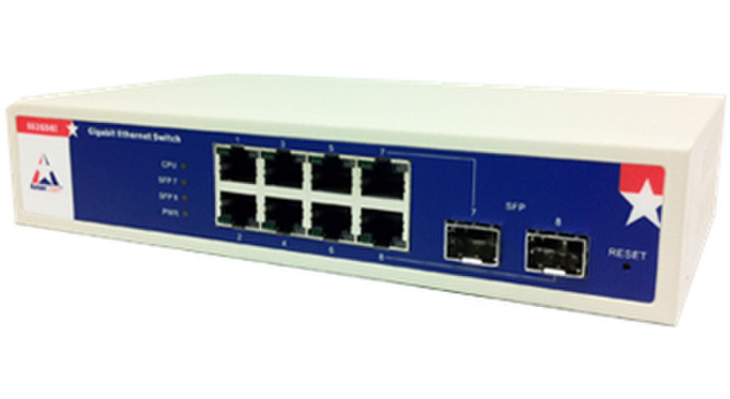 Amer Networks SS2GD8i Managed L2 Blue,White
