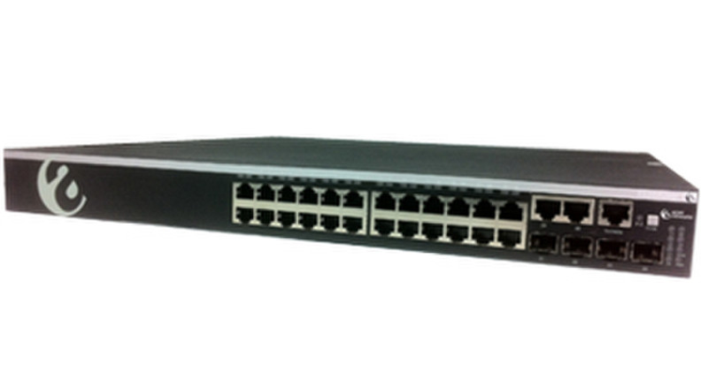 Amer Networks SS2GR26ip gemanaged L2 Energie Über Ethernet (PoE) Unterstützung Schwarz