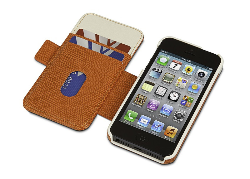 Kensington Portafolio Duo™ Wallet for iPhone® 5 Orange Snake