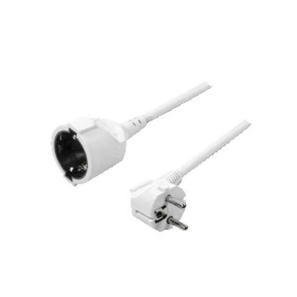 LogiLink LPS101 3м Белый кабель питания