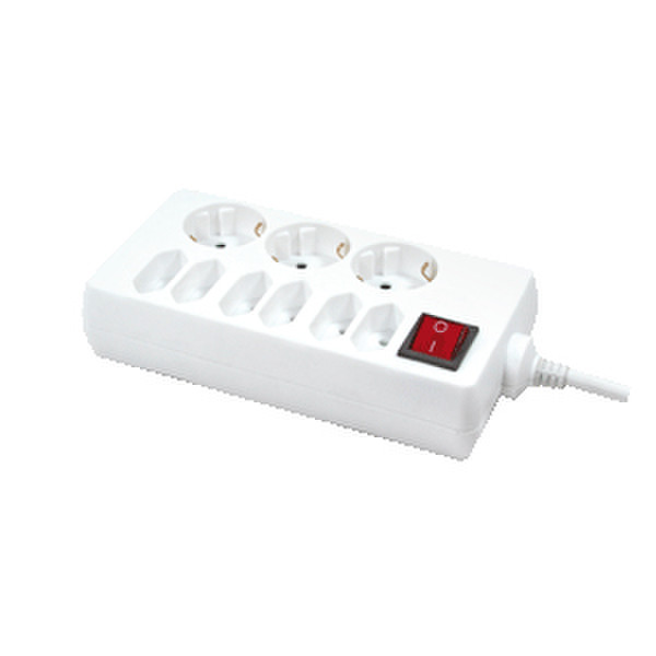 LogiLink LPS201 9AC outlet(s) 1.5m White power extension