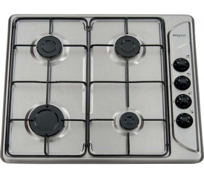 Exquisit GK220 built-in Gas Black,Stainless steel