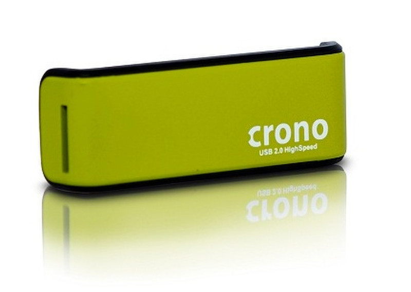 Crono CR709G USB 2.0 Зеленый устройство для чтения карт флэш-памяти