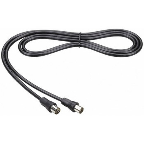 Thomson KCT422 5m Coax Plug Coax Socket Black coaxial cable