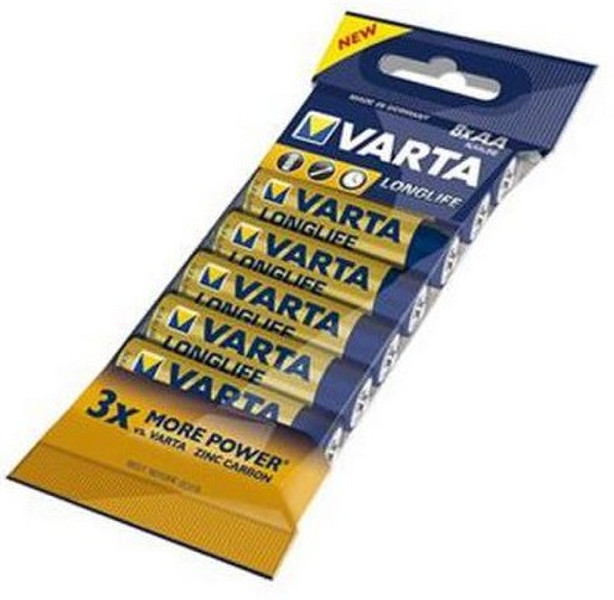 Varta 8x AA Угольно-цинковой 1.5В