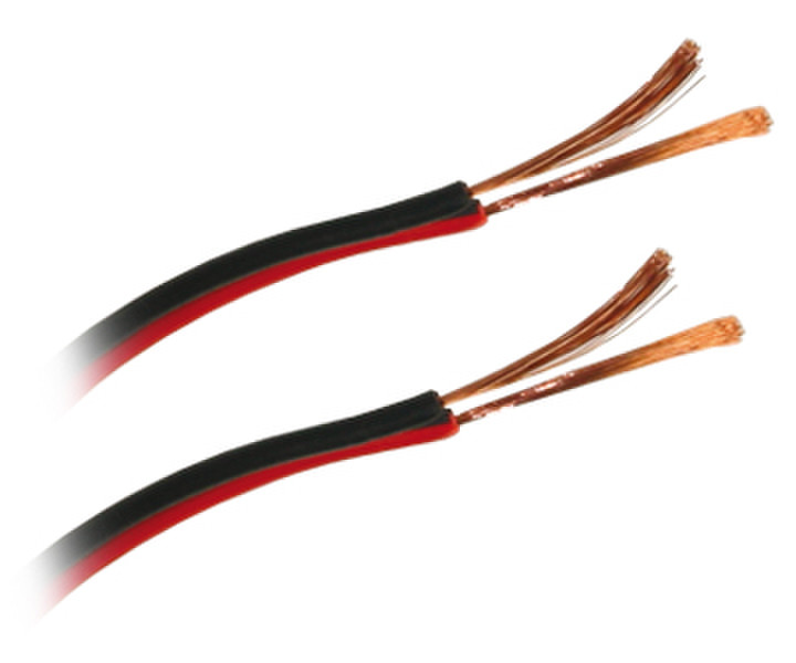 APM 420004 25m Schwarz, Rot Audio-Kabel