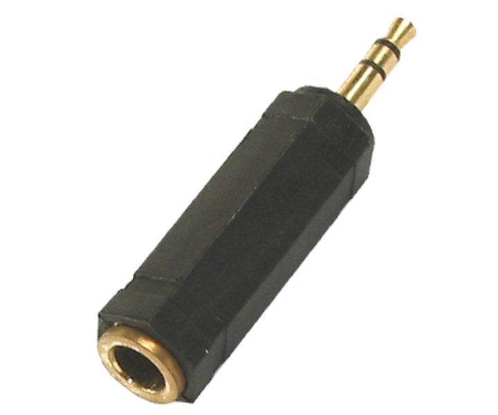 APM 3.5mm - 6.35mm M/F 3.5mm 6.35mm Black