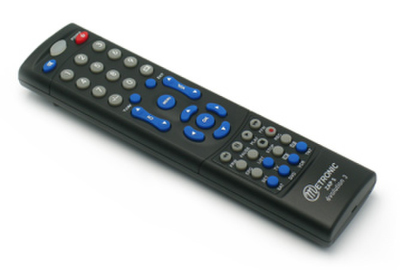 Metronic ZAP 5 RF Wireless press buttons Black remote control