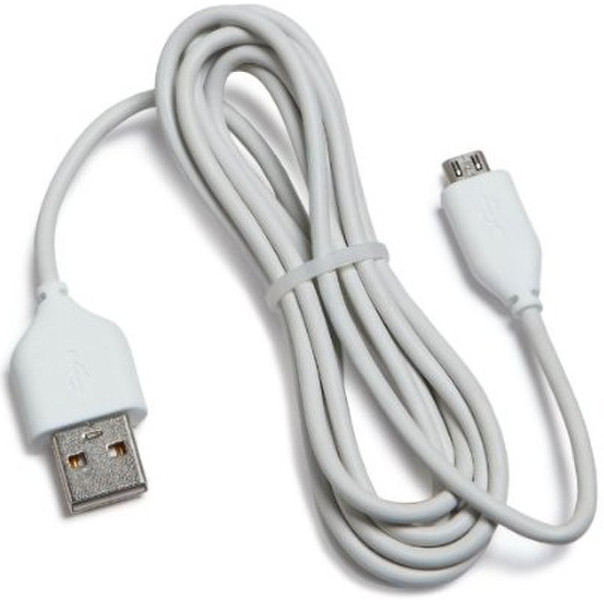 Amazon 53-000156 1.5м USB A Micro-USB B Белый кабель USB