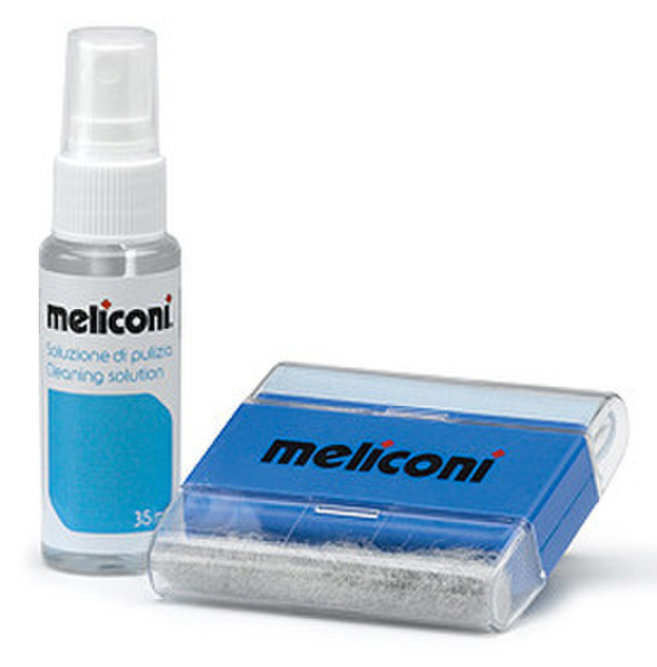 Meliconi C35s LCD / TFT / Plasma Equipment cleansing wet/dry cloths & liquid 35ml