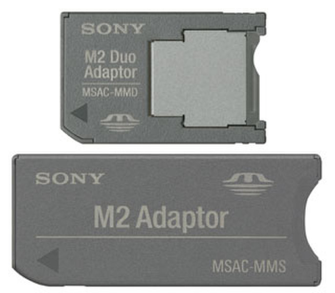 Sony Memory Stick™ M2 Standard Adapter Silver card reader