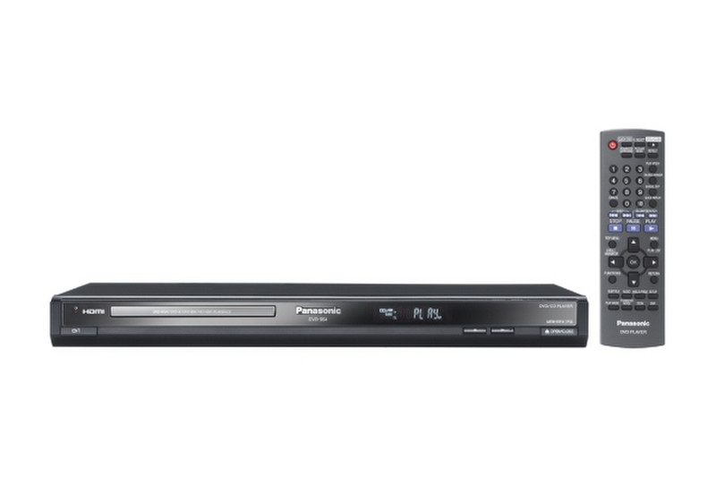 Panasonic DVD-S54EG-K DVD Player, Black