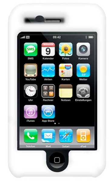 Aquip A/IPHP-2W Cover case Белый чехол для мобильного телефона