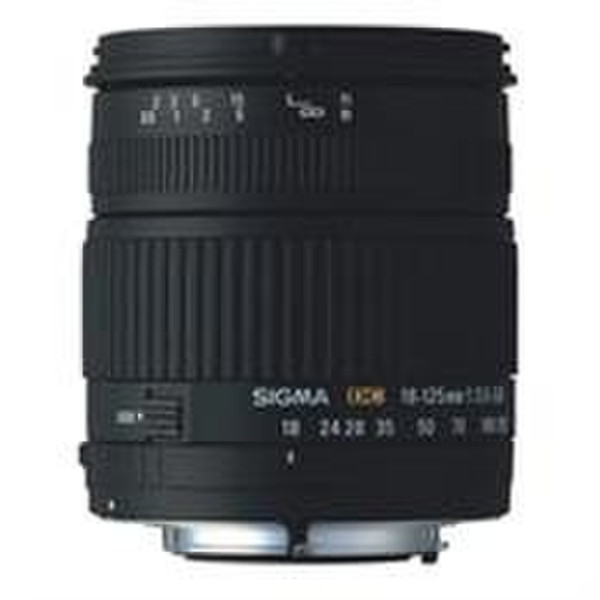 Sigma Wide Angle-Telephoto 18-125mm f/3.5-5.6 DC Wide zoom lens Black