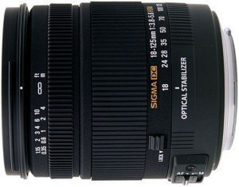 Sigma Wide Angle-Telephoto 18-125mm f/3.5-5.6 DC Nikon Schwarz