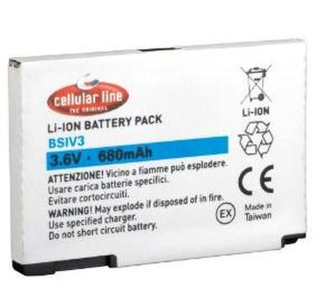 Cellularline BSIMYC42 Lithium-Ion 680mAh 3.6V rechargeable battery