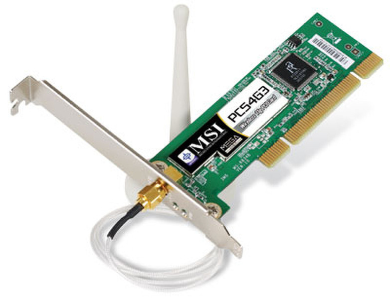 MSI PC54G3 III 54Mbit/s networking card