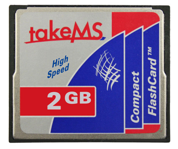 takeMS CFC HyperSpeedQP 120x PE 2GB 2GB CompactFlash memory card