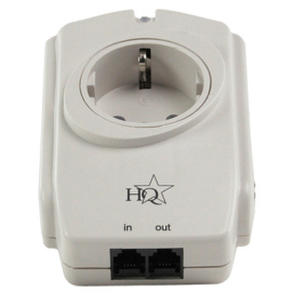 HQ EL-SPP04 RJ-11 White socket-outlet