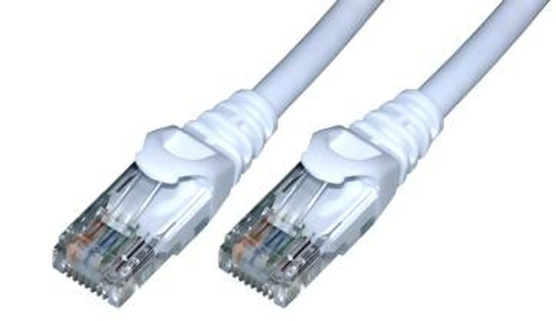 MCL 10m Cat6 U/UTP 10m Cat6 U/UTP (UTP) White networking cable