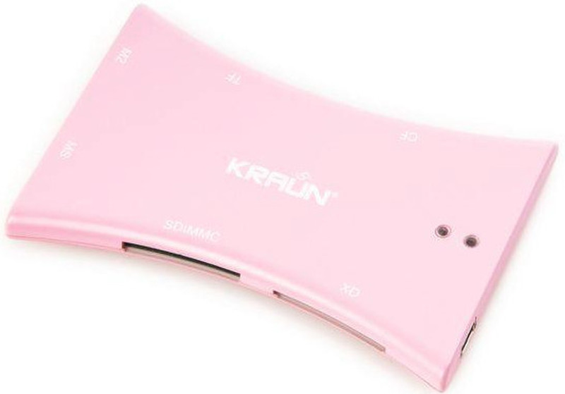 Kraun KC.R9 USB 2.0 Розовый устройство для чтения карт флэш-памяти