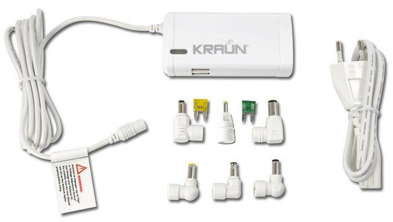 Kraun KN.T2 universal 50W Weiß Netzteil & Spannungsumwandler