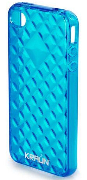Kraun Jelly Case for iPhone 4/4S Cover case Blau