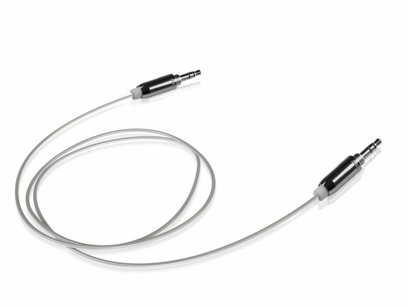 SBS LTHL001 1.5m 3.5mm 3.5mm White audio cable