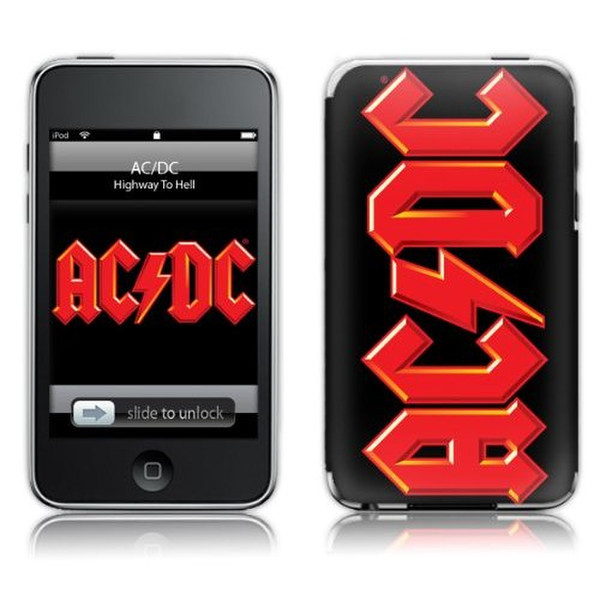 MusicSkins MS-ACDC30004 Cover Black,Red MP3/MP4 player case